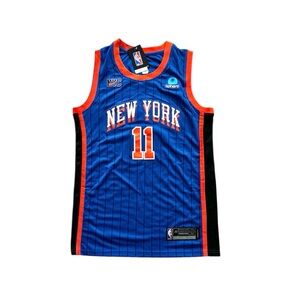 Jalen Brunson #11 New York Knicks 2023-24 City Edition Swingman Jersey Size 48